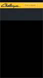 Mobile Screenshot of challenger-ag.us